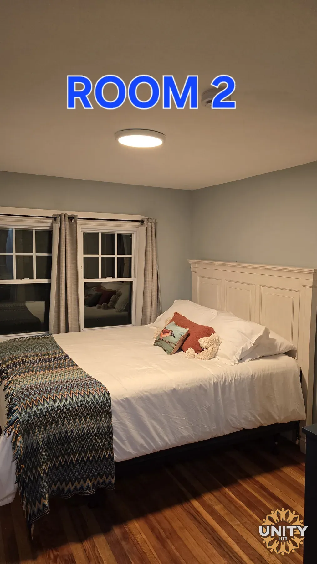 Cottage — Room 2 — 4 places in the room — the other 3 sell separately, Women, Linens provided