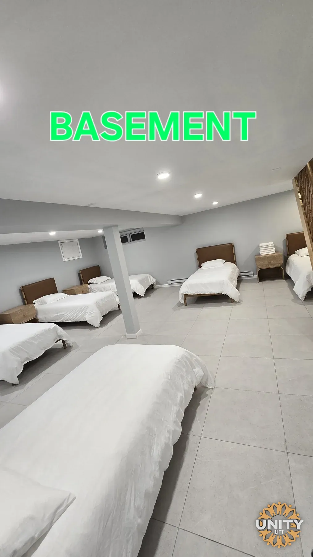 Grove House — Basement floor spot — Sleeps 4, Men